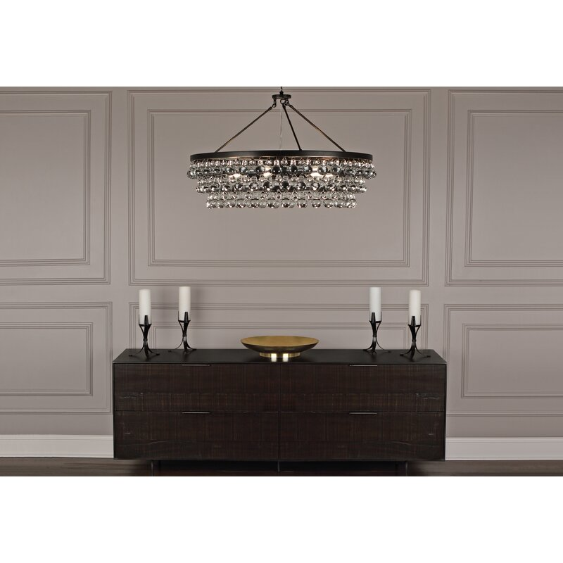 Artistic Pear Round Chandelier 50