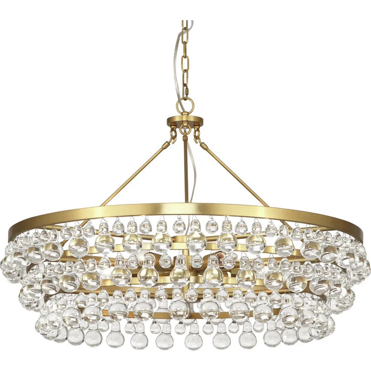 Artistic Pear Round Chandelier 50