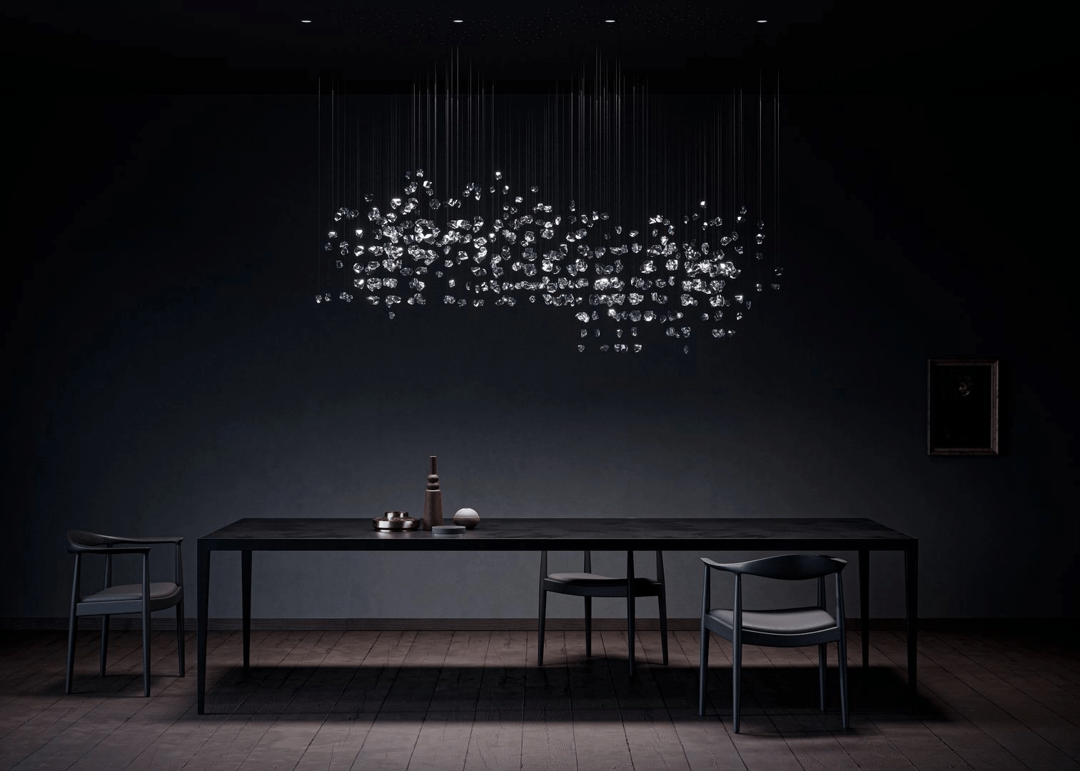 Raw Crystal Customize Chandelier