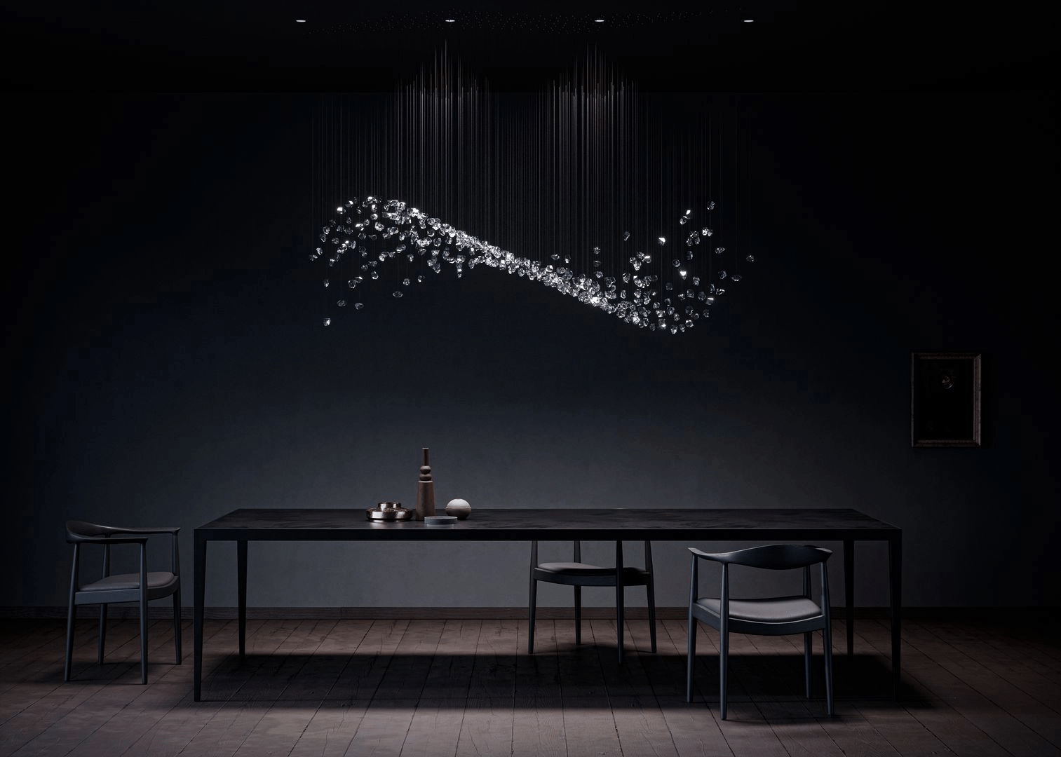 Raw Crystal Customize Chandelier