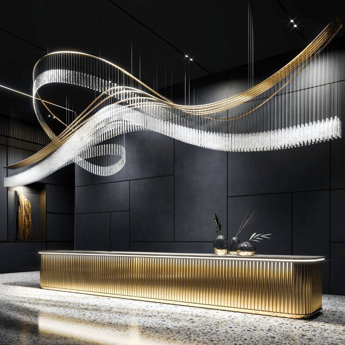 Crystal Spin Customize Chandelier