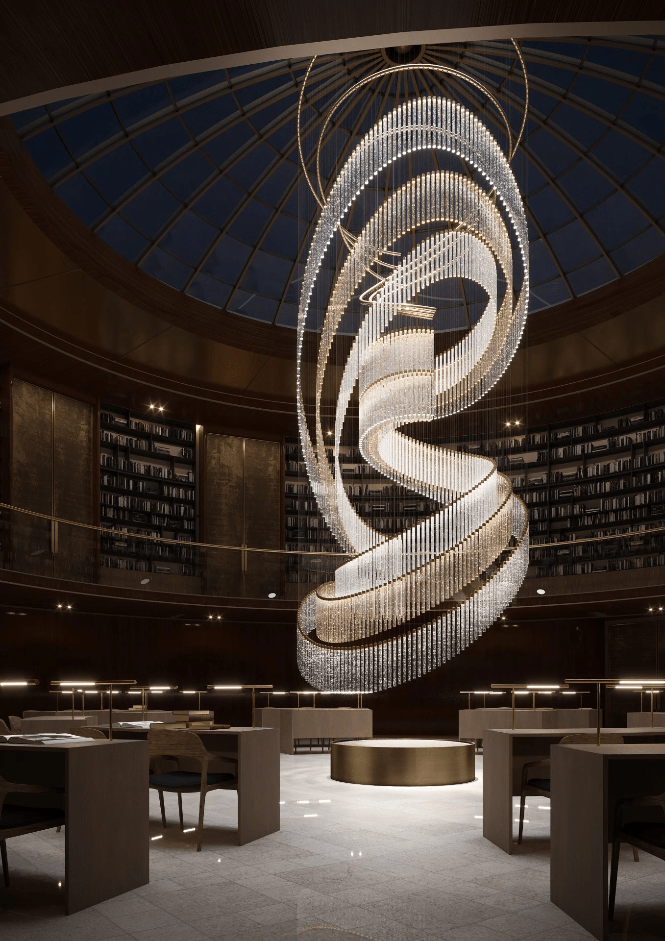 Crystal Spin Customize Chandelier