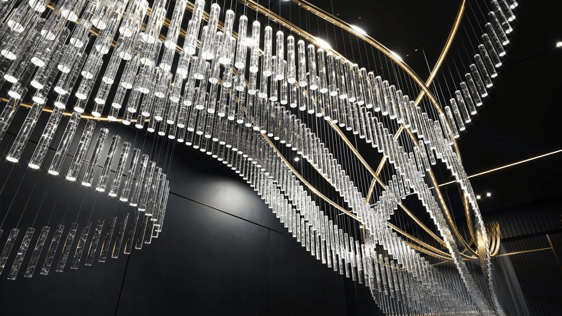 Crystal Spin Customize Chandelier