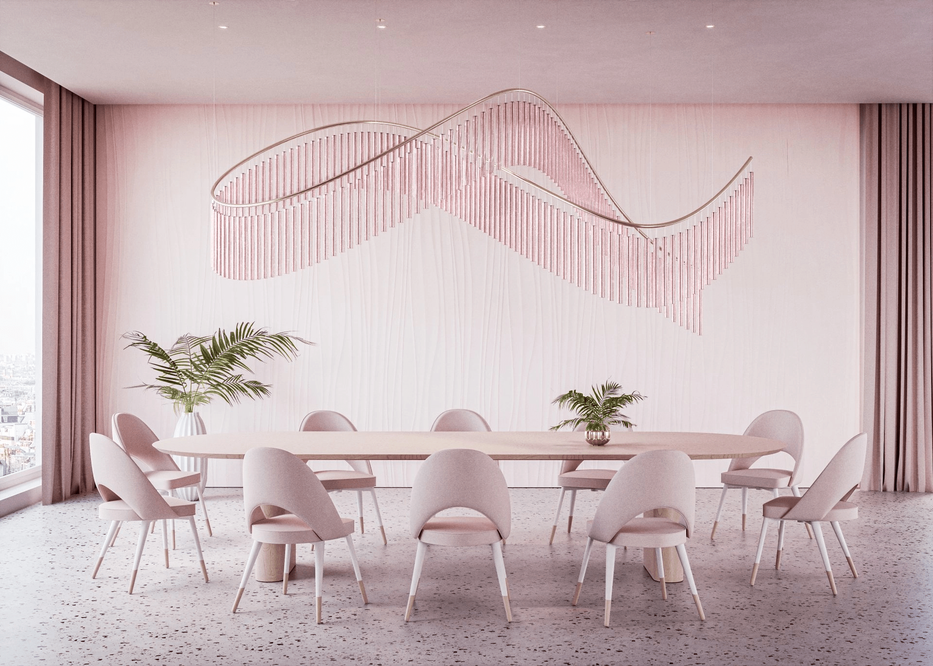 Crystal Spin Customize Chandelier