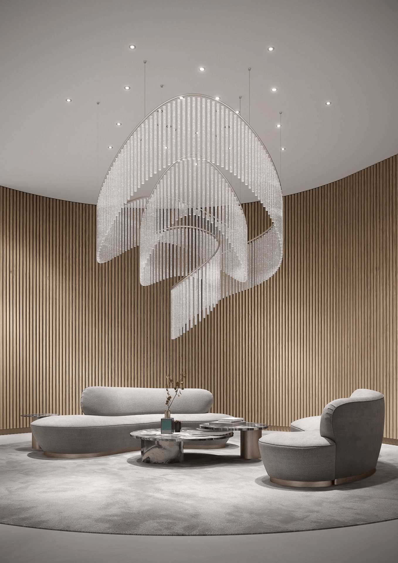 Crystal Spin Customize Chandelier