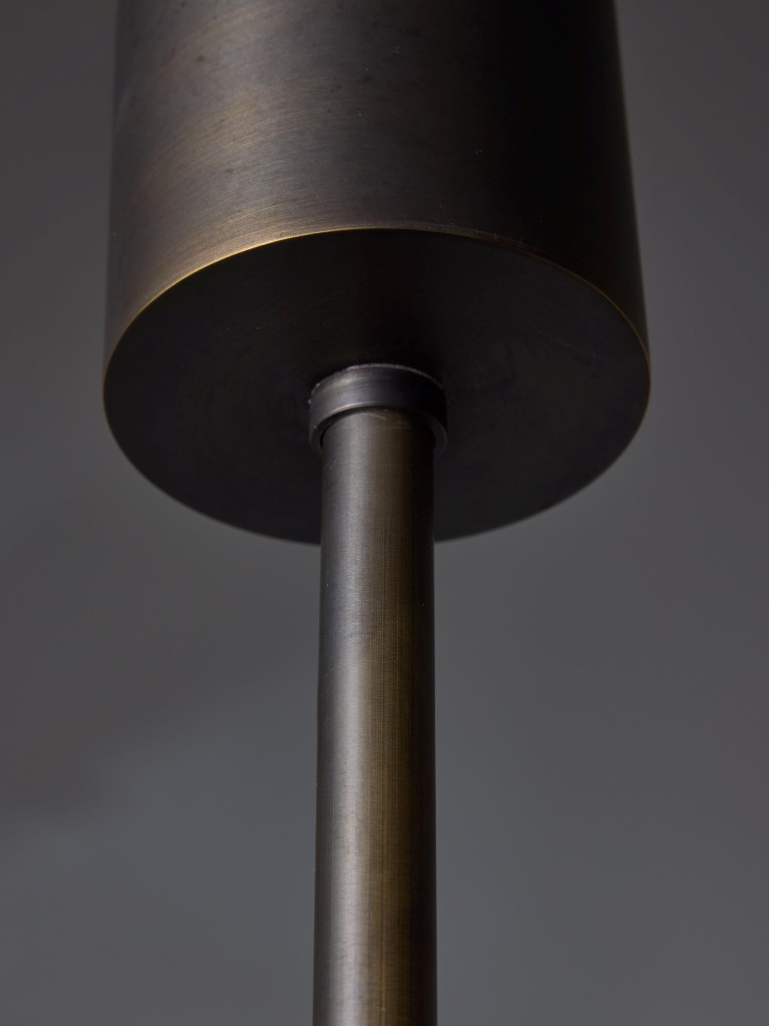 Brass and Alabaster Globes Asymmetrical Line Chandelier