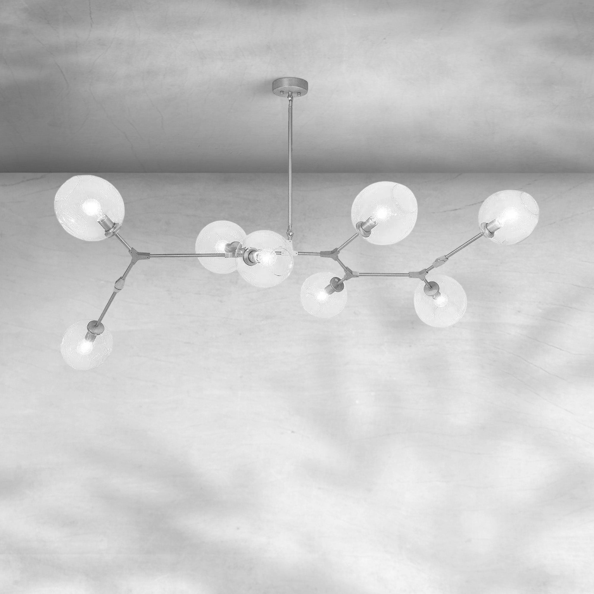 Covington Horizontal Globe Branching Bubble Chandelier