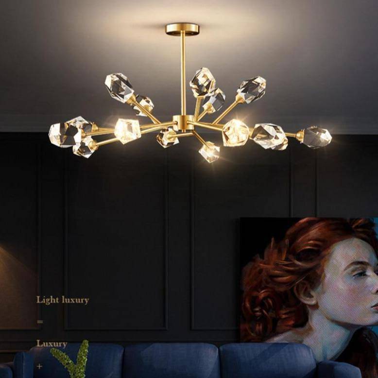 Eve Branch Crystal Chandelier 15-lights