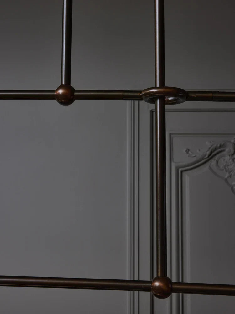 Alabaster Double Pendulum Chandelier