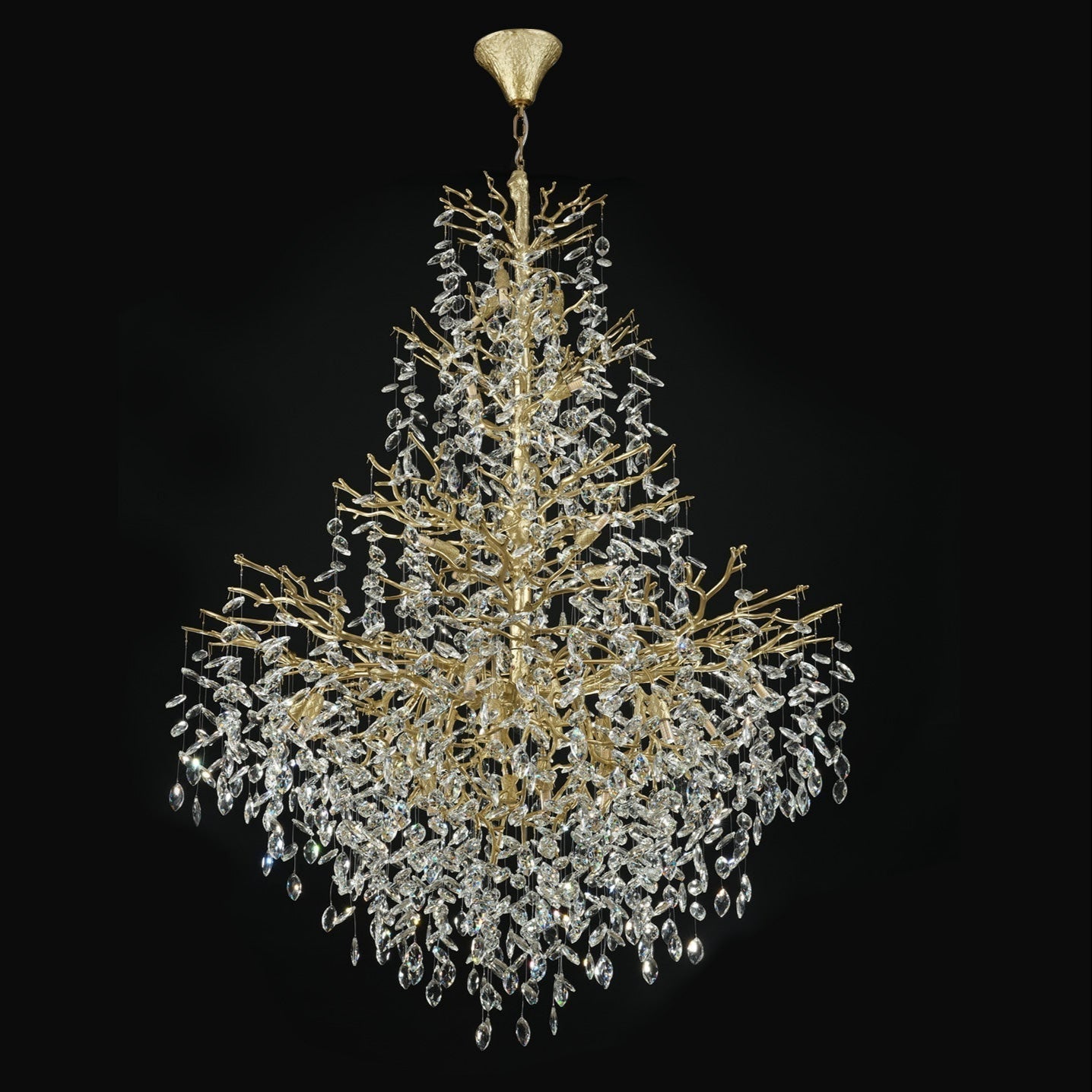 Solara Round Tree Branch Chandelier 47
