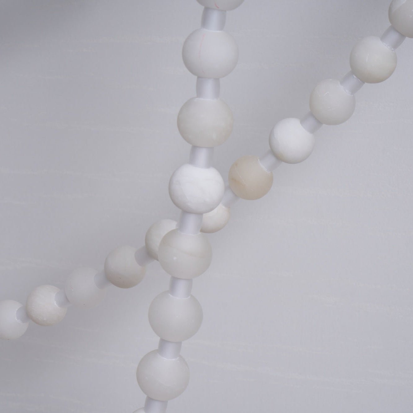 Alabaster Pearl Necklace Chandelier