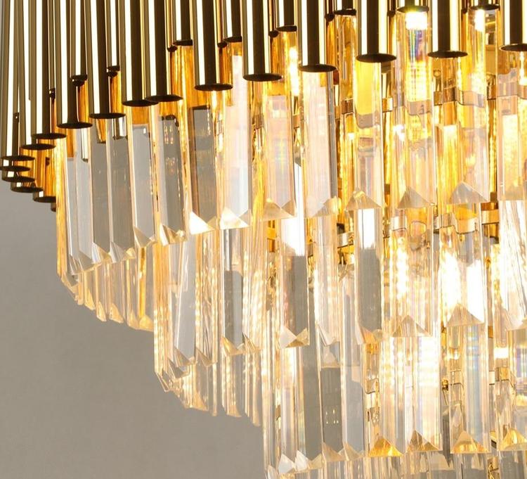 Callistenes Clear Crystal Chandelier