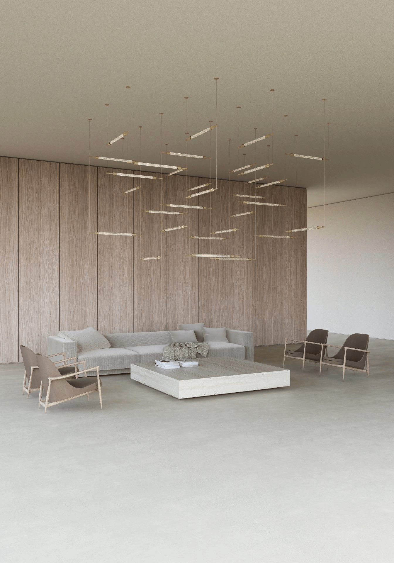 Crystal Grid Customize Chandelier