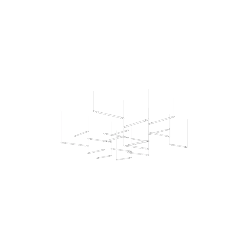 Crystal Grid Customize Chandelier