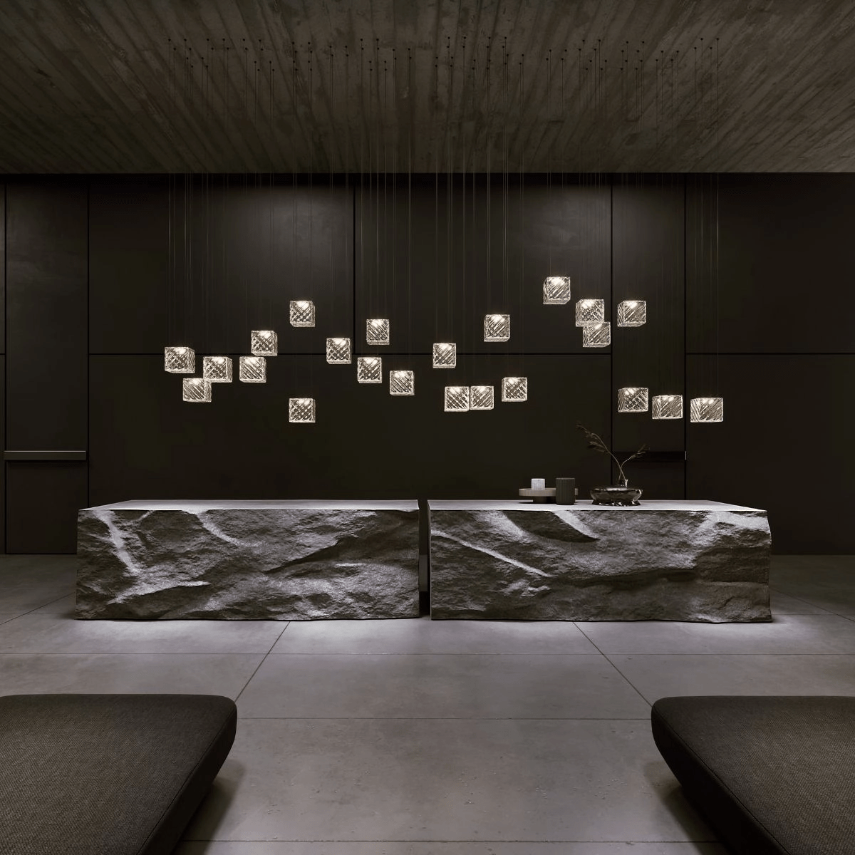 Crystal Pixels Customize Chandelier