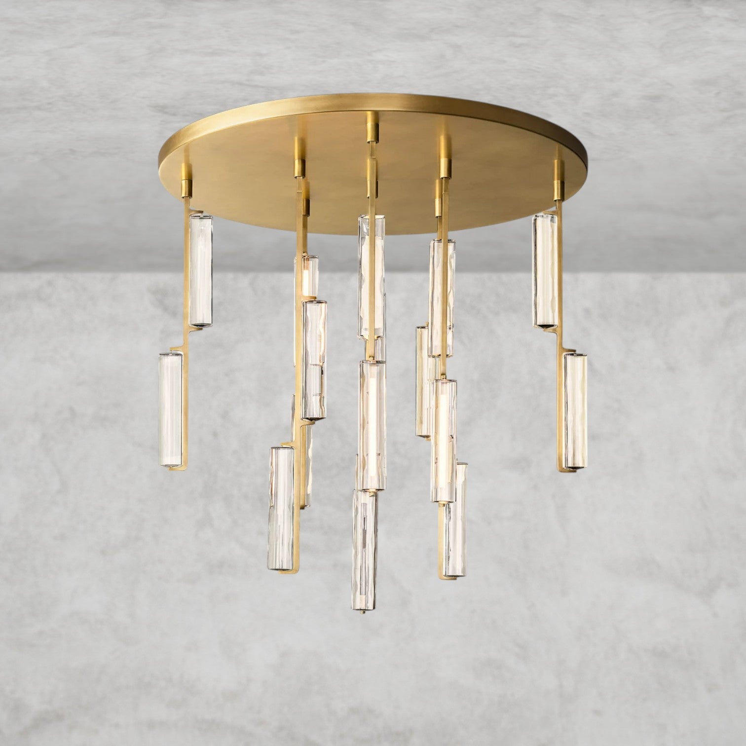 Audubon Crystal Round Chandelier 24