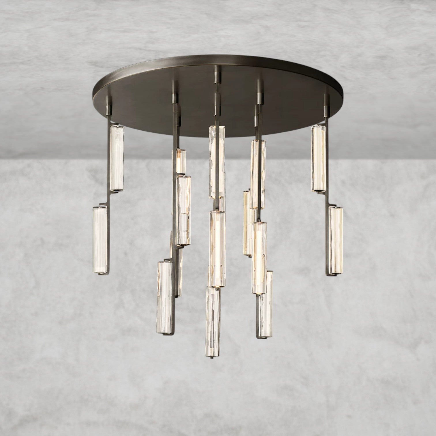 Audubon Crystal Round Chandelier 24