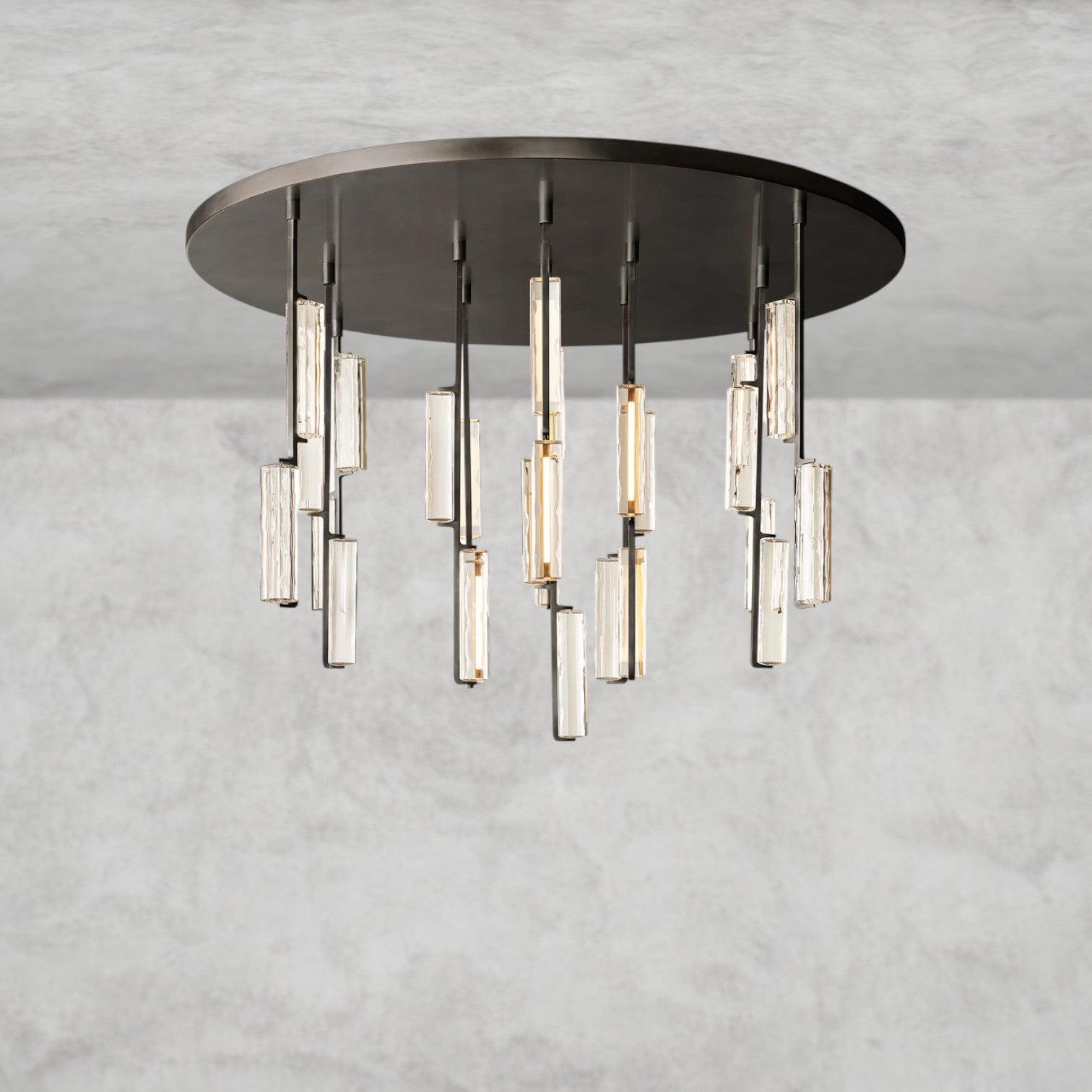 Audubon Crystal Round Chandelier 24