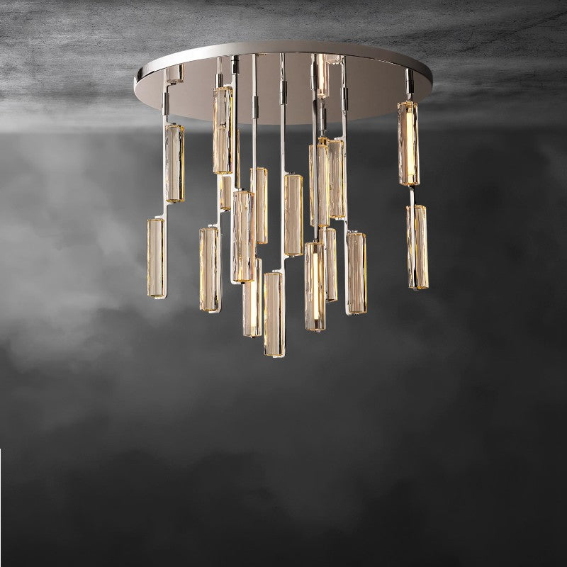 Audubon Crystal Round Chandelier 24