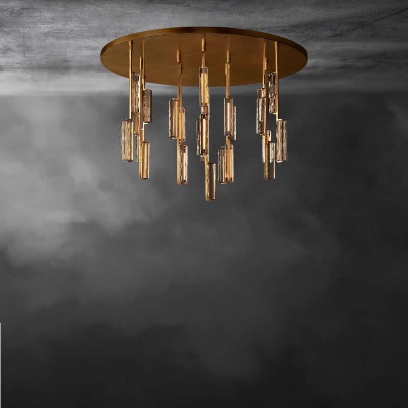 Audubon Crystal Round Chandelier 24