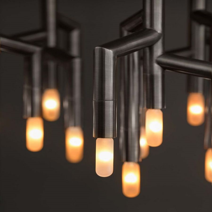 Flora Linear Chandelier - Oasislives