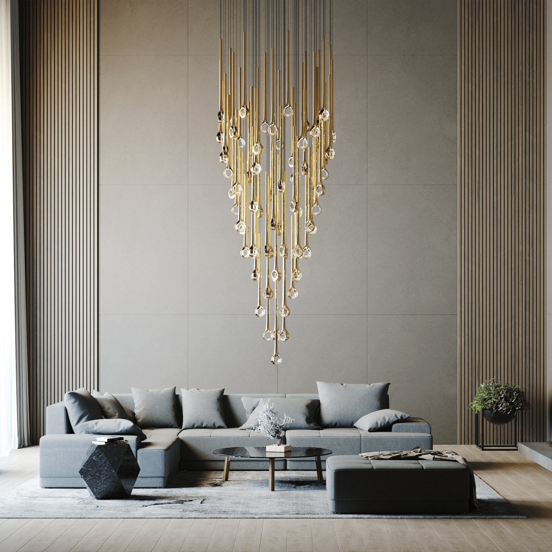 Eyelet Chandelier