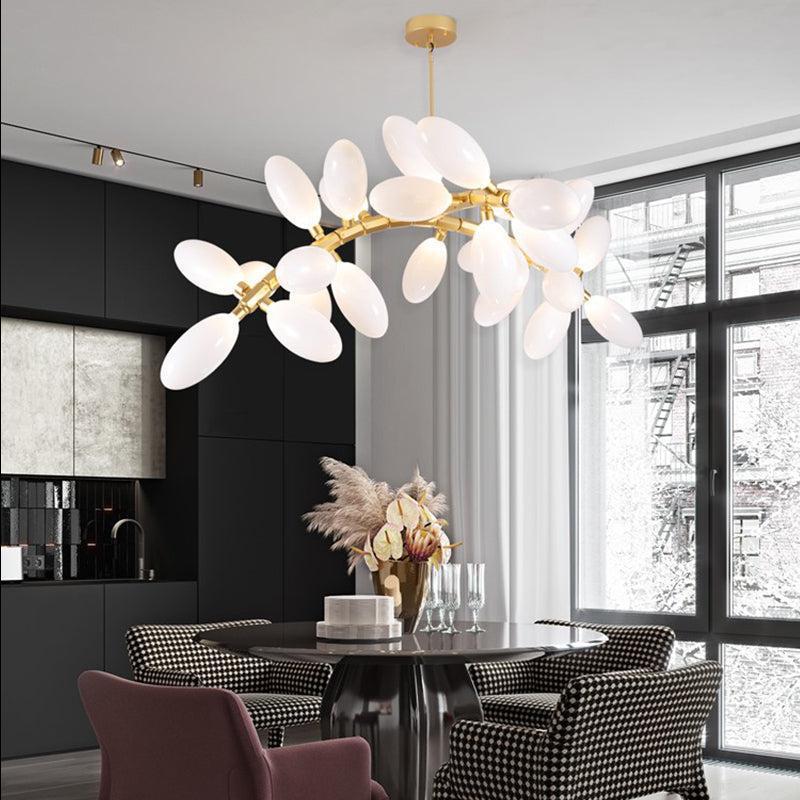 Fashion Grape Linear Chandelier 57