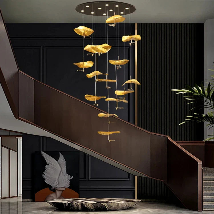 Jenissa Vintage Staircase Chandelier Seus Lighting