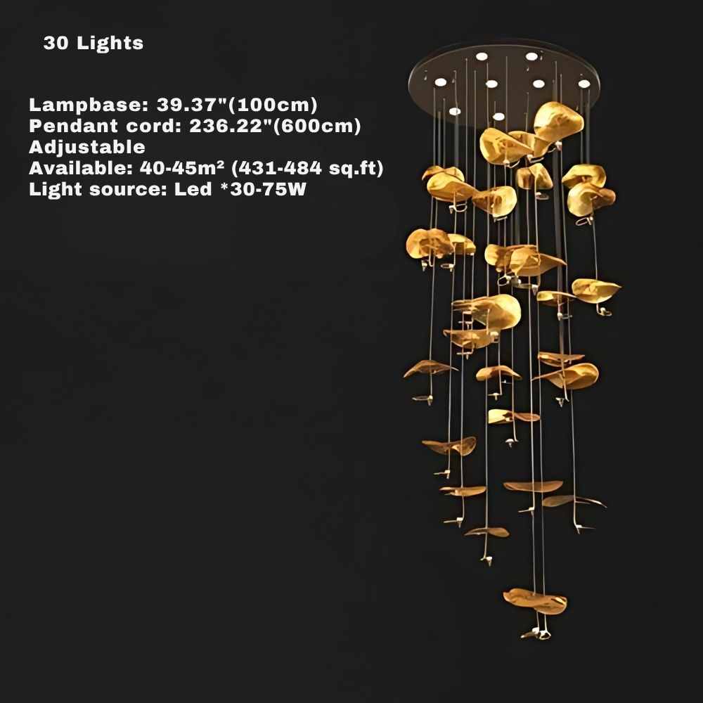 Jenissa Vintage Staircase Chandelier Seus Lighting