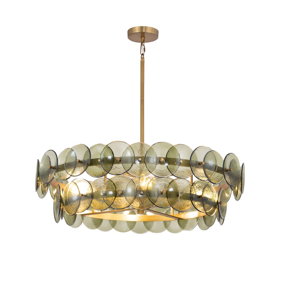 Loren Glass Chandelier
