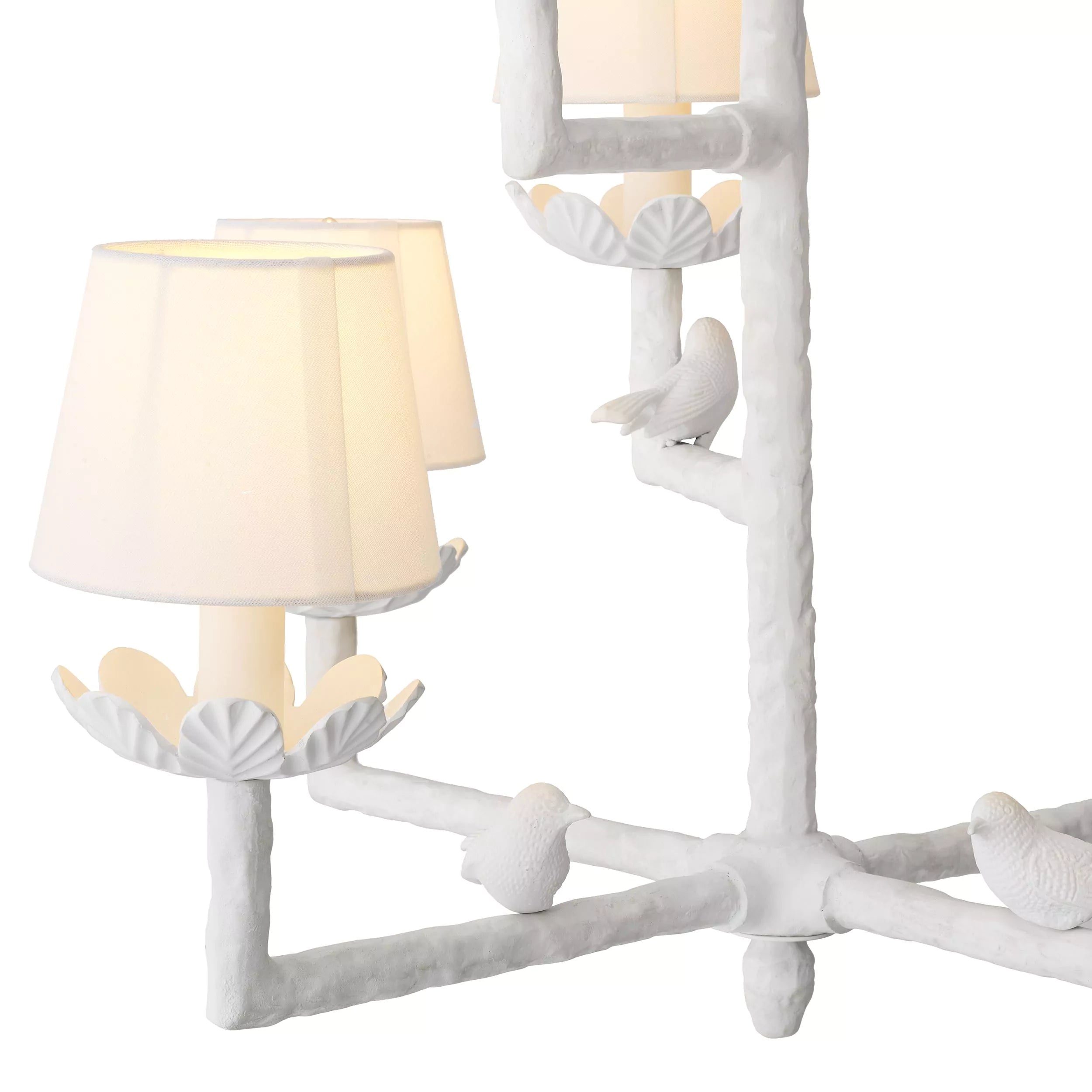 Nature Modern Chandelier - [Matte White Finish]