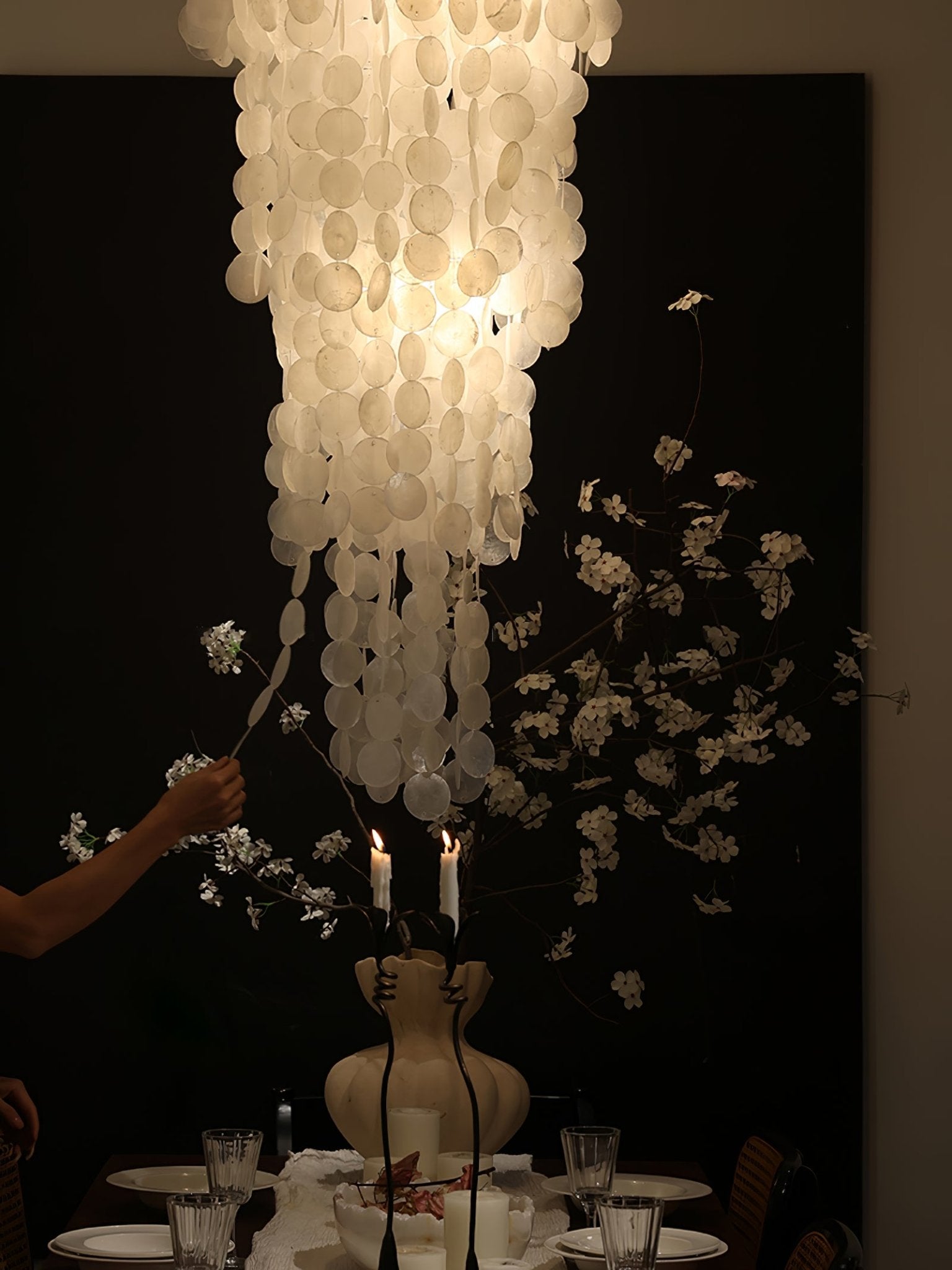 Nerida Shell Chandelier