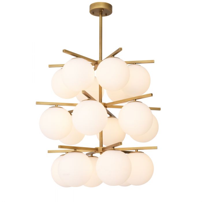 Noa Modern Brass Chandelier - [Brass]