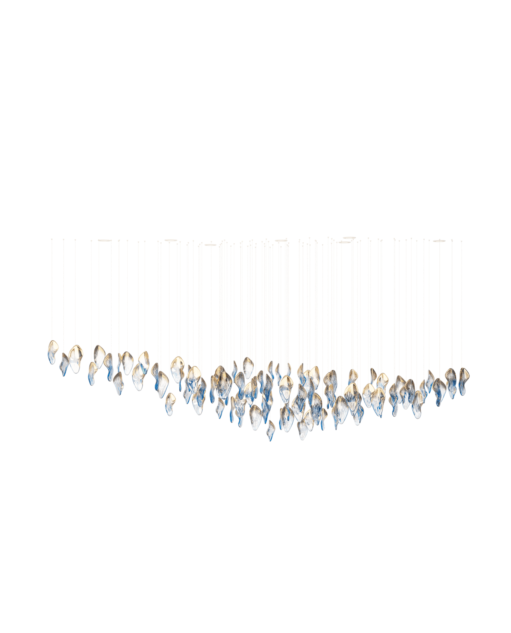 Ocean Drift Blown Glass Customize Chandelier