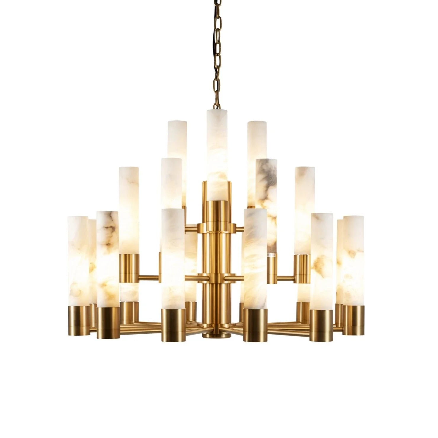 Orion Tiered Sputnik Alabaster Chandelier