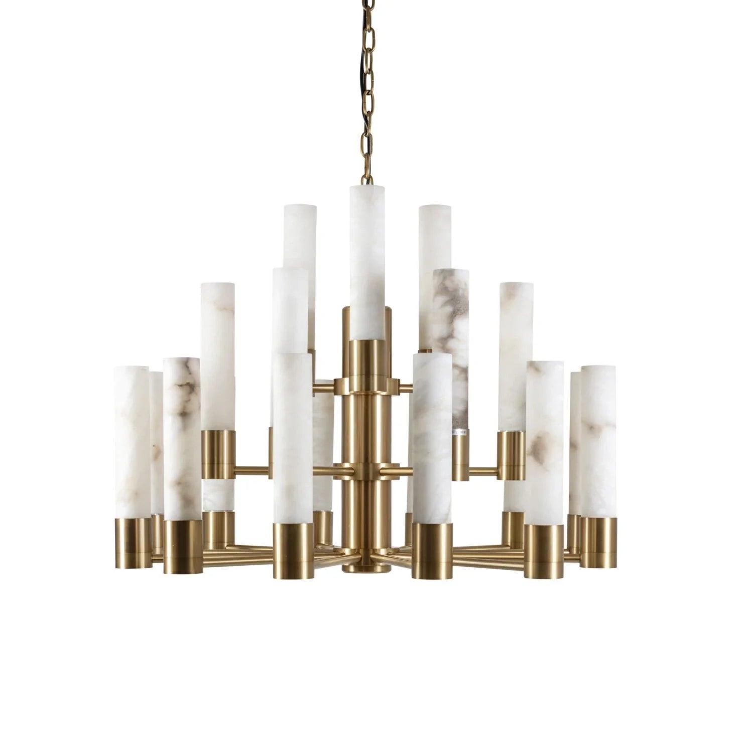 Orion Tiered Sputnik Alabaster Chandelier
