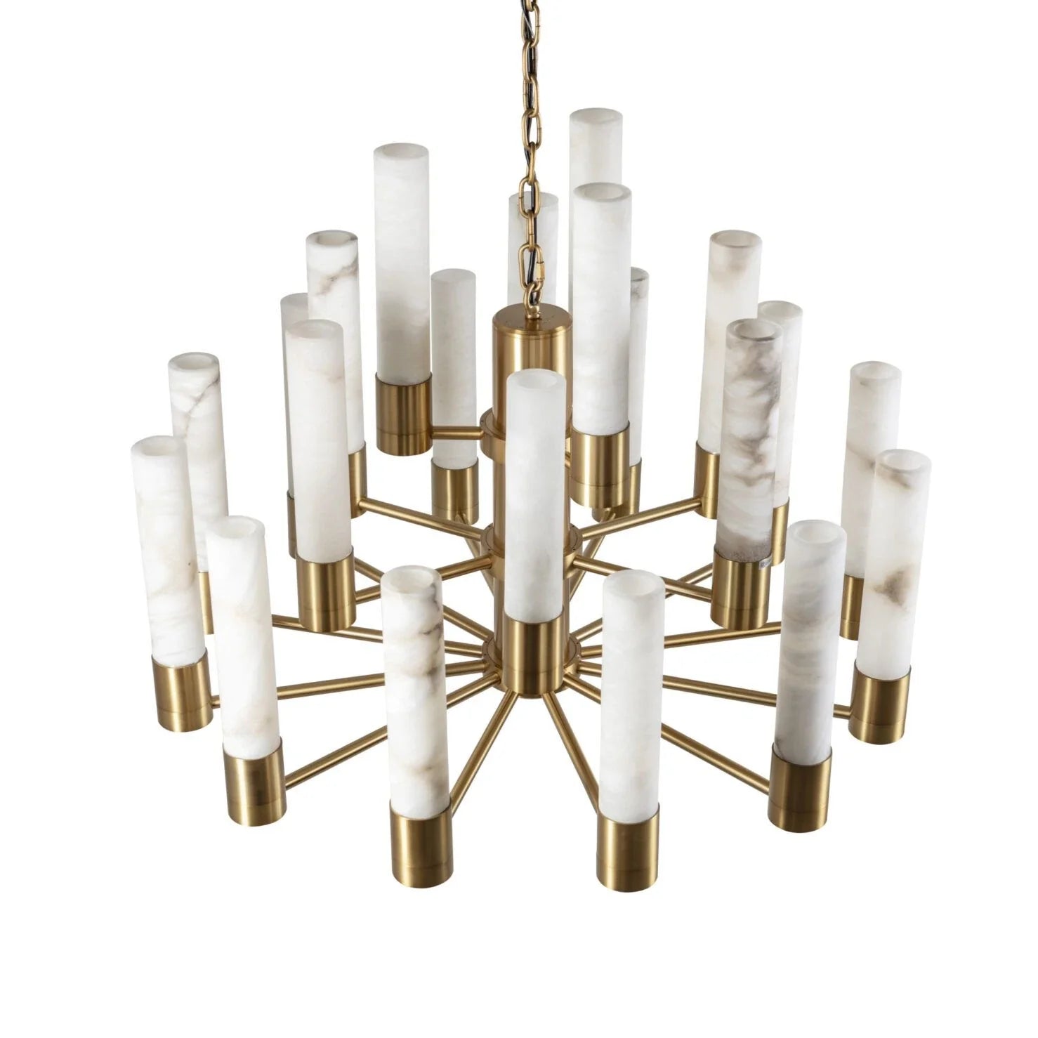 Orion Tiered Sputnik Alabaster Chandelier