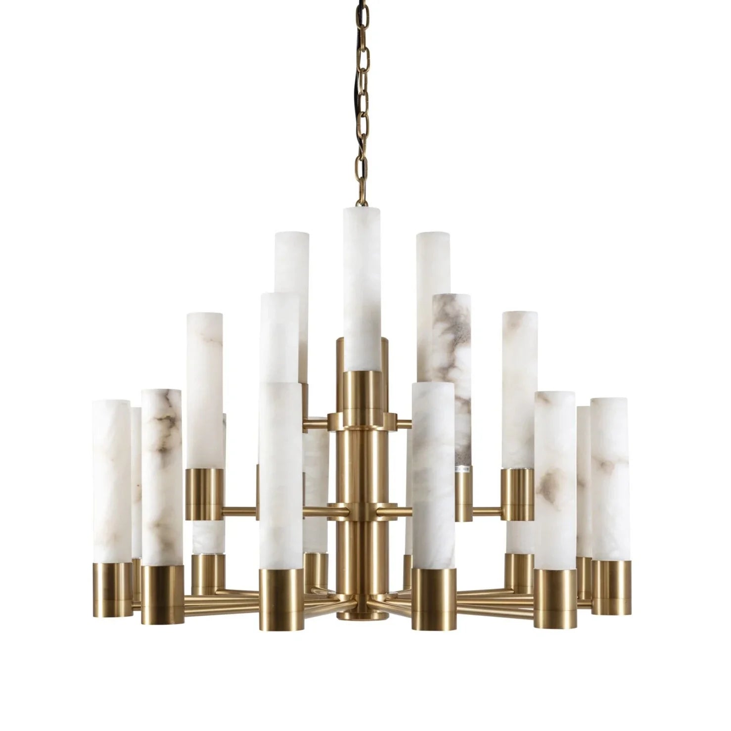 Orion Tiered Sputnik Alabaster Chandelier