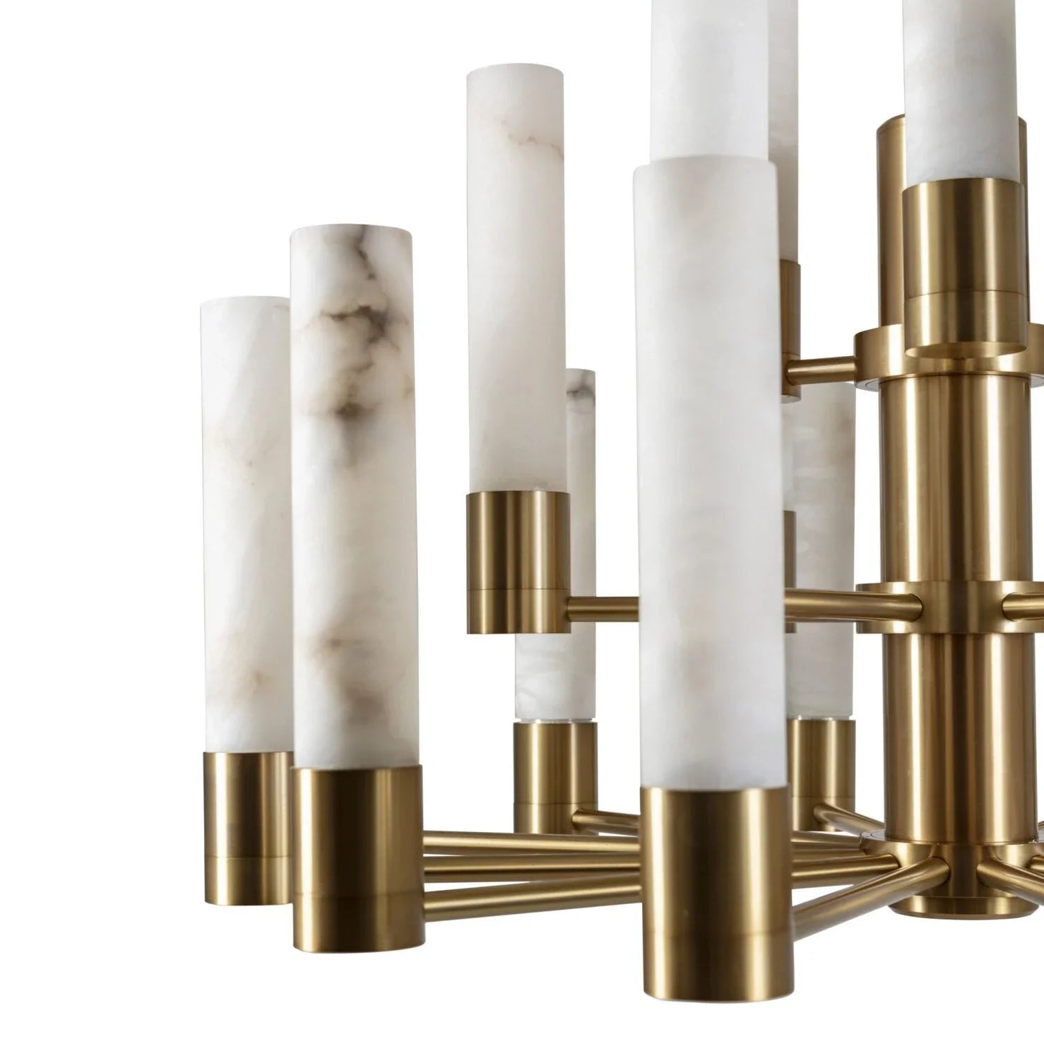 Orion Tiered Sputnik Alabaster Chandelier