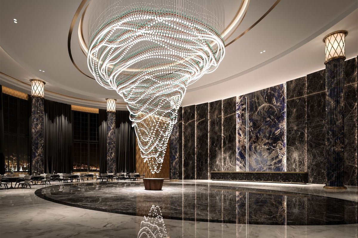 Pearl Curtain Customize Chandelier