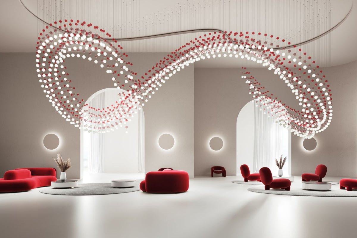 Pearl Curtain Customize Chandelier