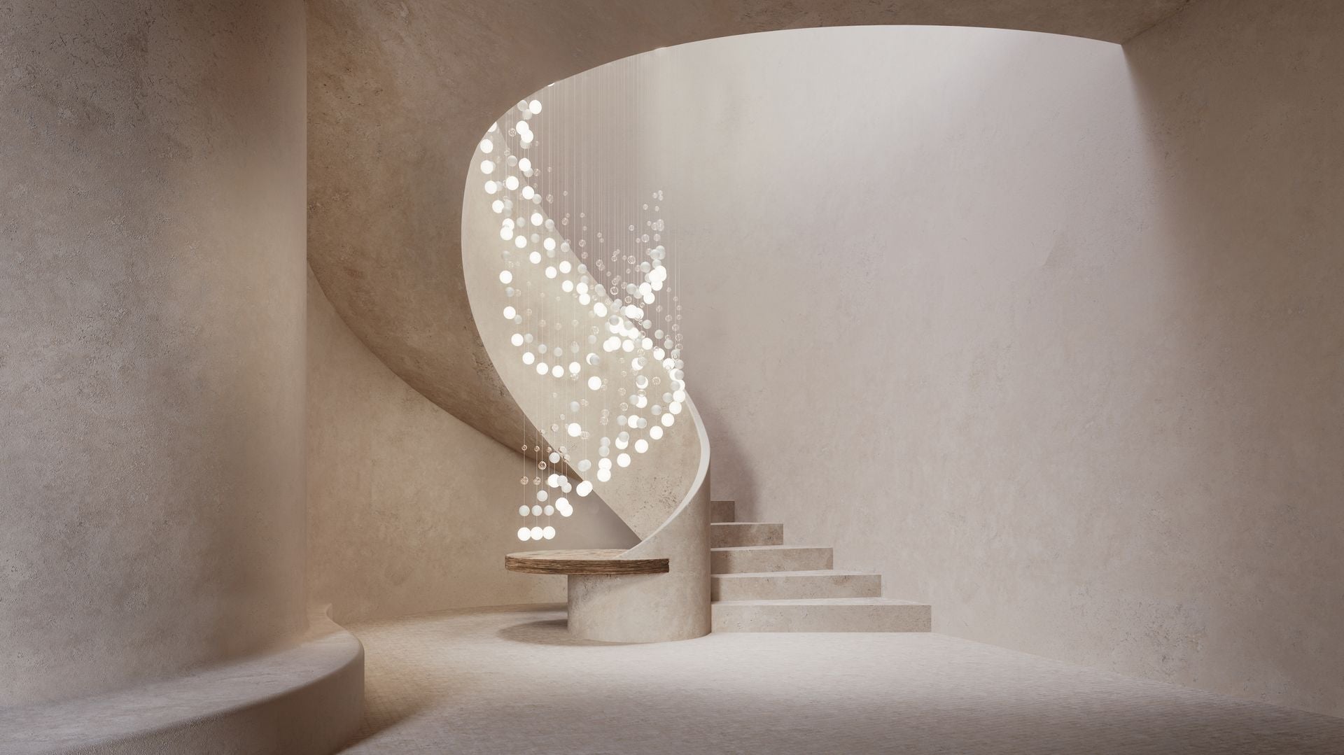 Pearl Curtain Customize Chandelier