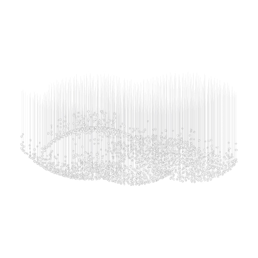 Raw Crystal Customize Chandelier