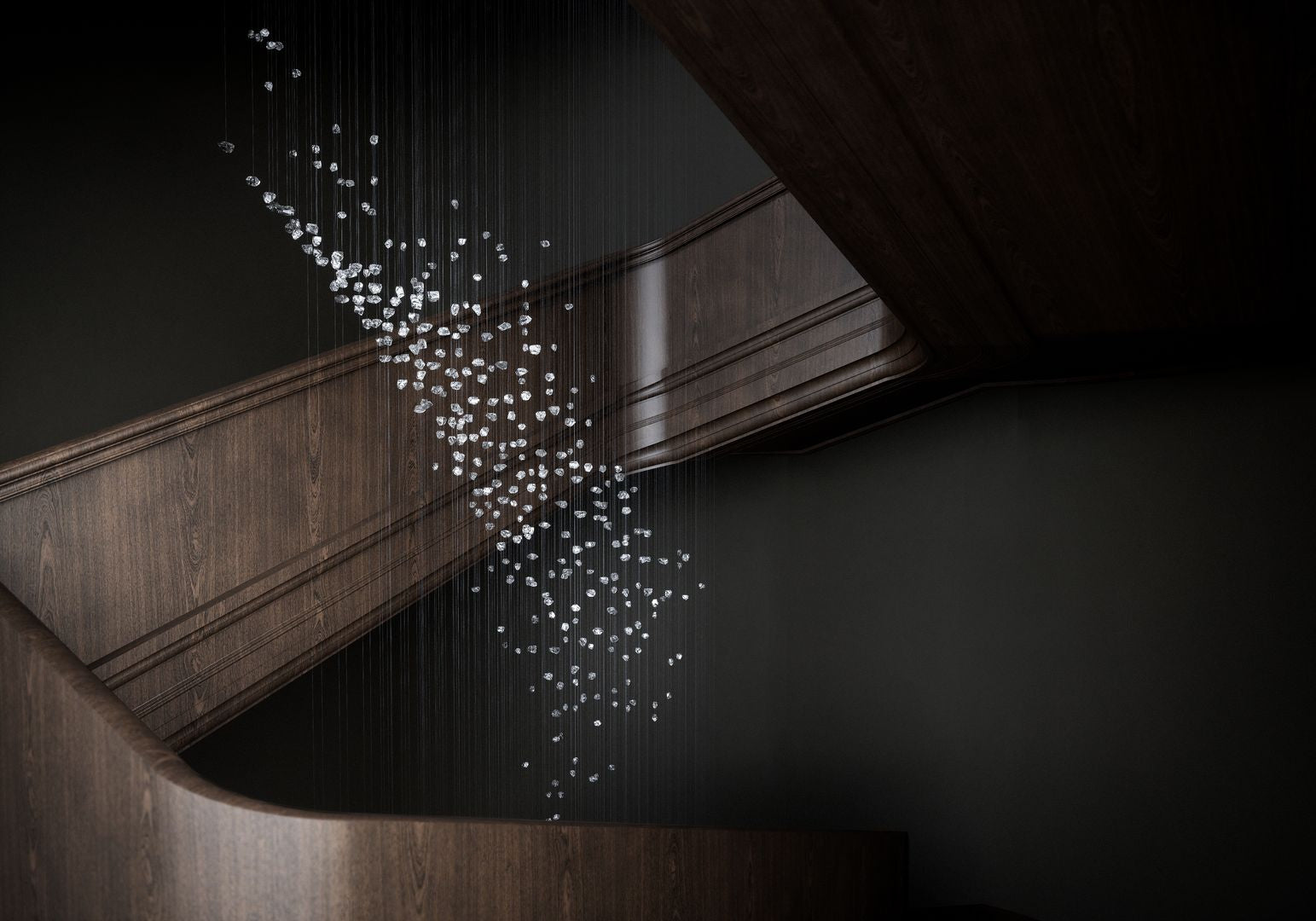 Raw Crystal Customize Chandelier