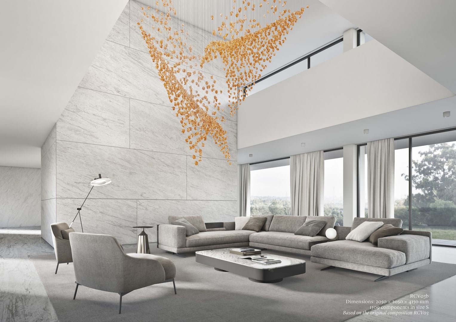 Raw Crystal Customize Chandelier