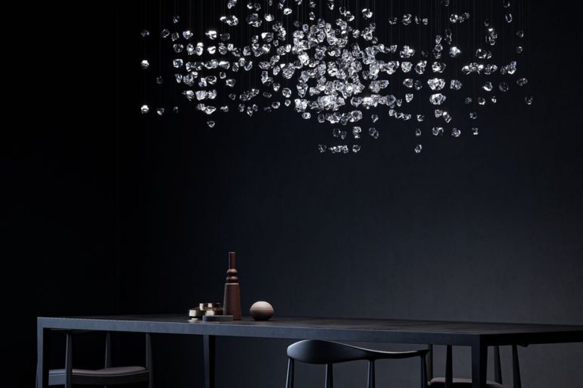 Raw Crystal Customize Chandelier