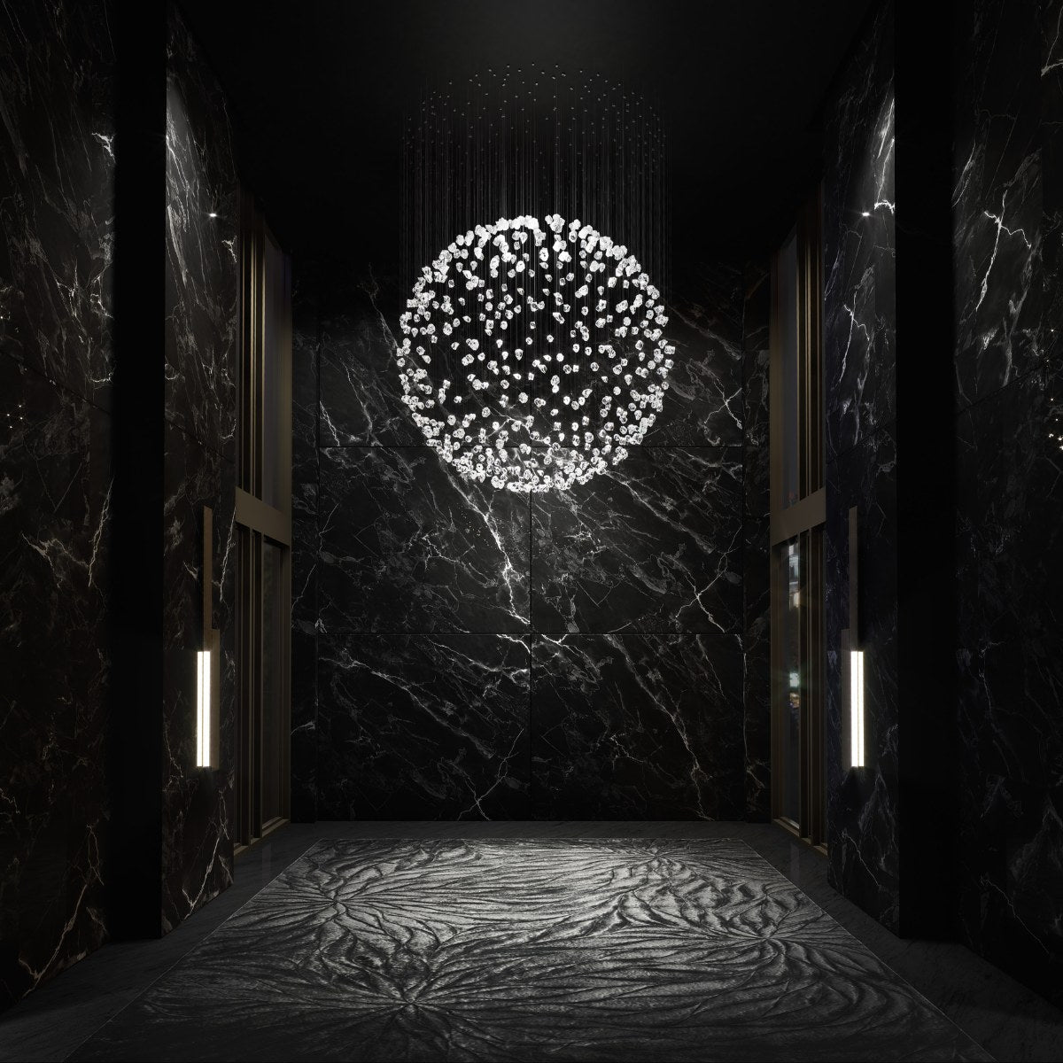 Raw Crystal Customize Chandelier