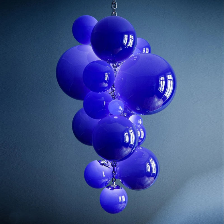 Fruit Grape Hanging Swag Chandelier