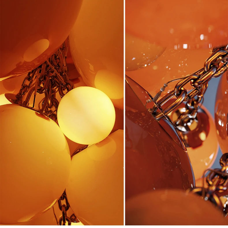 Fruit Grape Hanging Swag Chandelier