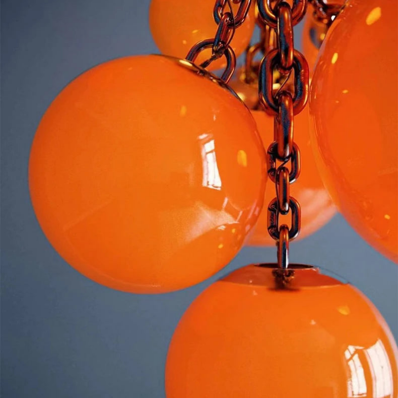 Fruit Grape Hanging Swag Chandelier